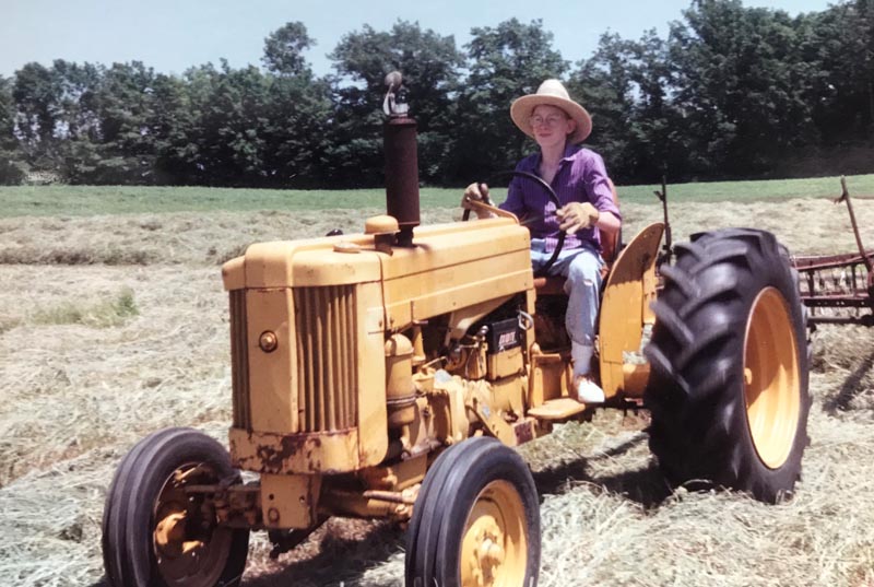 Tom On Tractor